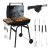 Kerti grill fedővel 82x51x117cm Kaminer