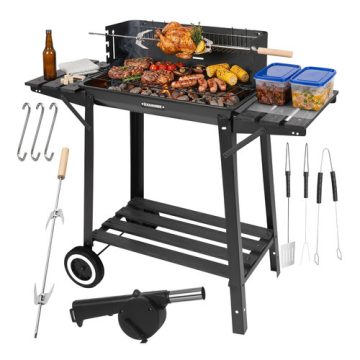 Kerti grill grillsütővel 93x41x86cm Kaminer