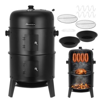 Kerti grill fedővel 44x80x42cm Kaminer