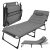 Folding garden lounger 192x68x28cm Trizand