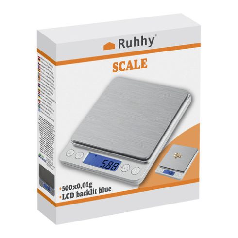 Kitchen scale 500x0.01g Ruhhy