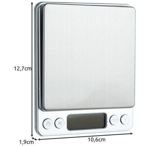 Kitchen scale 500x0.01g Ruhhy