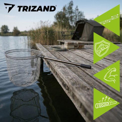 Trizand 335cm telescopic fishing landing net