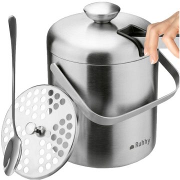 Ice Bucket - Tongs + Ruhha Spoon
