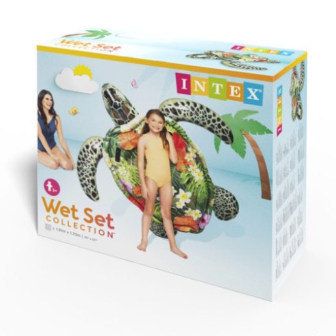 Inflatable mattress - turtle INTEX 57555NP