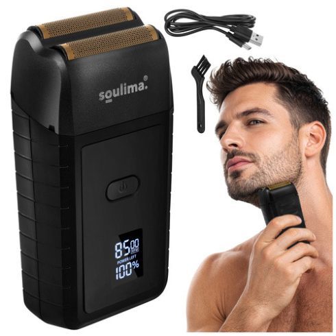 Soulima Beard Shaver with LED Display