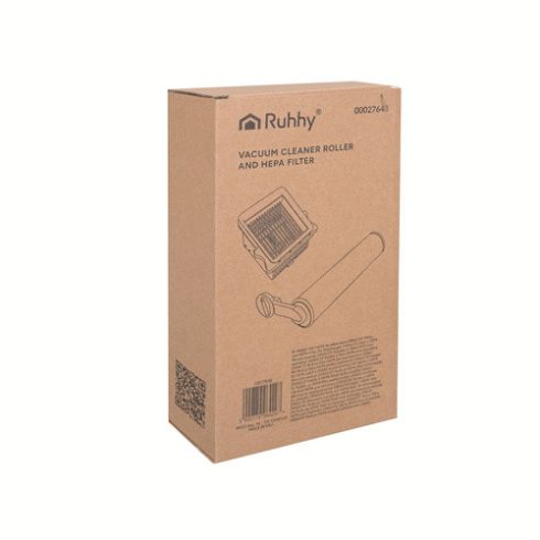 Roller and HEPA filter for the 24860 Ruhhy vacuum cleaner