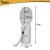 Dog bottle 550ml Purlov 27234