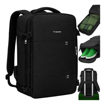 Trizand black hiking backpack 42x32x40cm