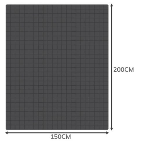 Weighted blanket 200x150cm 8kg Ruhhy