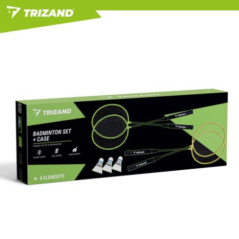 Badminton set in a case - 8 pieces Trizand