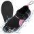 Black and pink water shoes - size 39 5mm Trizand