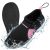 Black and pink water shoes - size 37 5mm Trizand