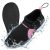 Black and pink water shoes - size 36 5mm Trizand