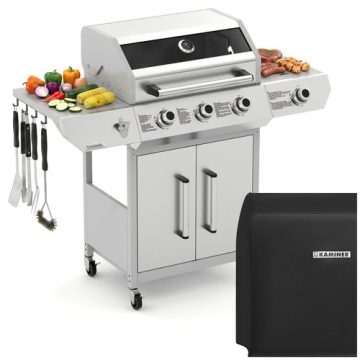 Gáz grill 3+1 13,5kW Varen 4,0 Tűzhelyek