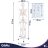 Szkielet ember - 170 cm Glimz