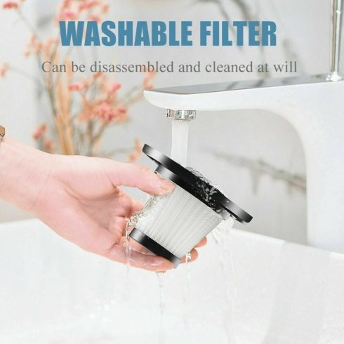 2 az 1 -ben Mini Kézi Porszívó USB-vel - Fehér színben - MS-127