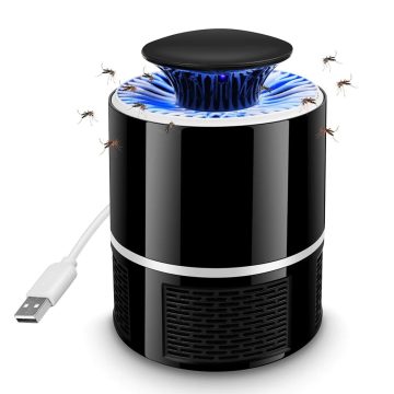   USB-s rovarcsapda és szúnyogirtó készülék ventilátorral és világítással (NV818)