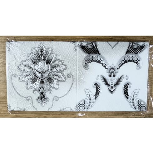  10 Darab Öntapadós 3D Falmatrica Tapéta Német Birodalmi Mina Stílus 70x 70 x 0,6 cm-es méretben