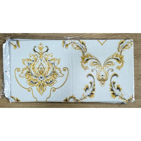  10 Darab Öntapadós 3D Falmatrica Tapéta Német Birodalmi Mina Stílus 70x 70 x 0,6 cm-es méretben