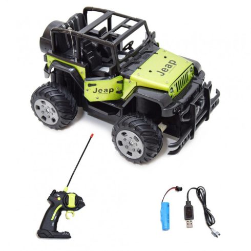 Metal Rock Climbing Jeep - Távirányítós Terepjáró RC Autó Lítium Akkuval