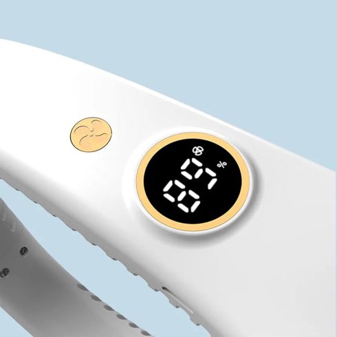 Ainichi Minőségi nyakventilátor, személyi hordozható, csendes ventilátor - USB-s hűtőventilátorok, 5 szélsebesség férfiaknak, nőknek, utazáshoz, túrázáshoz, kerékpározáshoz