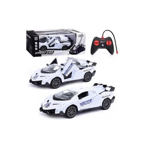Gombra Nyíló Ajtós Rendőr Lamborghini Rc Távirányítós Játék Autó