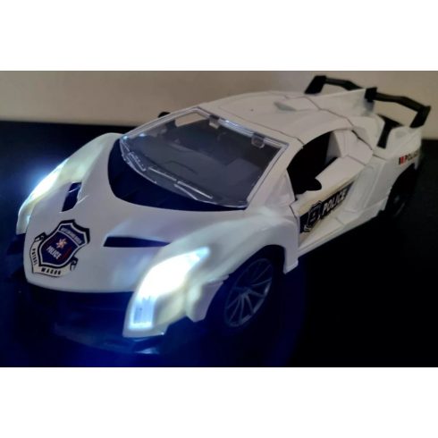 Gombra Nyíló Ajtós Rendőr Lamborghini Rc Távirányítós Játék Autó