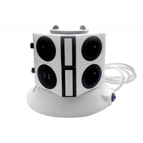 Orion BluMagix 6 csatlakozó európai csatlakozó torony 4 usb-vel