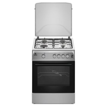   Orion FGO600I 4 égős inox gáztűzhely (akár pb palackról is) 60*60cm FGO-600I