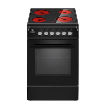   Orion OEC-VC04B fekete 4 zónás kerámialapos elektromos tűzhely 50*60cm