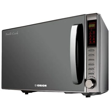   Orion OM 2318DG  Mikrohullámú Sütő 1000W Inox Mikrosütő Bemutató darab