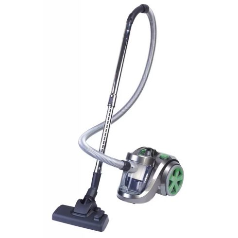 Orion OVC-17YLC62 porzsák nélküli porszívó, 700W, szürke/zöld