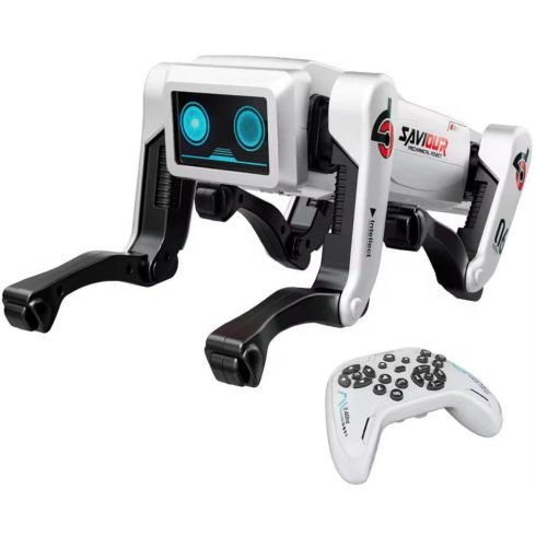 Távirányítós Robotkutya Játék gyerekeknek Mesterséges intelligencia által vezérelt interaktív funkciókkal, sétáló, táncoló okos kiskutya robot LED szemekkel, programozható műveletekkel és hangeffektusokkal