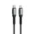 Cable USB C to Lightning Forcell F-Energy PD 3A 27W Cafule 1,2 m C259 black