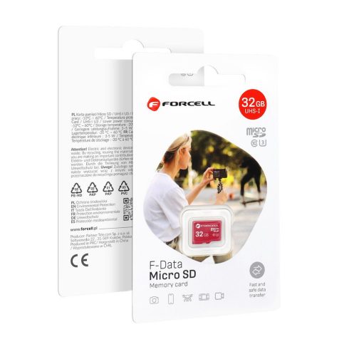 FORCELL F-DATA memory card 32GB UHS-I U3 class 10