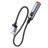 Adapter USB A to cigarette lighter Hoco 0,3 m UA30 black