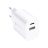  FORCELL F-ENERGY TFK-TC-35WPD utazási töltő Type C + USB A PD QC4.0 3A 35W fehér