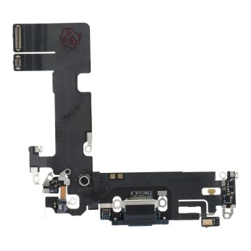 Töltő rugalmas USB IPHONE 13-hoz fekete (húzott)