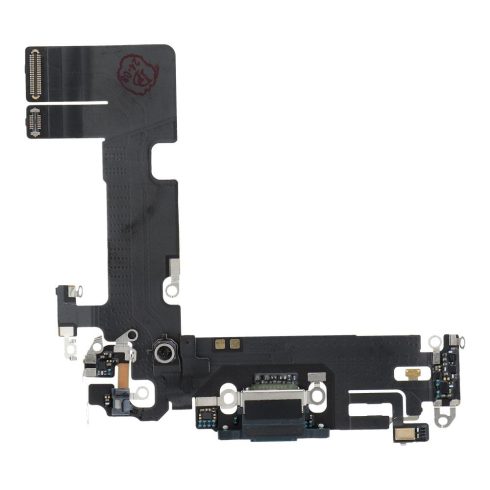 Töltő rugalmas USB IPHONE 13-hoz fekete (húzott)