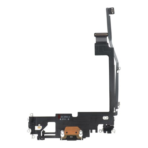 Töltő flex USB IPHONE 12 Pro max fekete (húzott)
