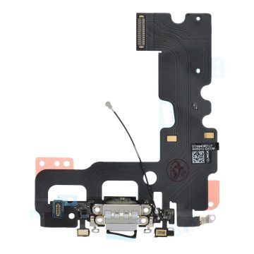 Töltő flex USB IPHONE 7G fekete OEM-hez