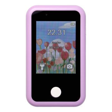   Játékkonzol gyerekeknek 2,8"-os KDC-0027A lila érintőképernyővel