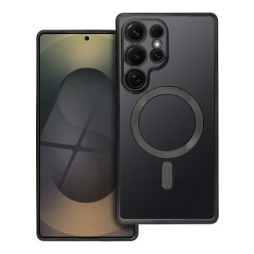   Case for Samsung S25 ULTRA Electro Mag Cover compatible with MagSafe black