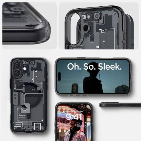 SPIGEN tok ULTRA HYBRID MAG kompatibilis MagSafe IPHONE 16 zero one telefonhoz