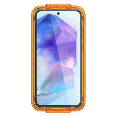 SPIGEN edzett üveg ALM GLAS. TR 2-csomag SAMSUNG A55 5G átlátszóhoz