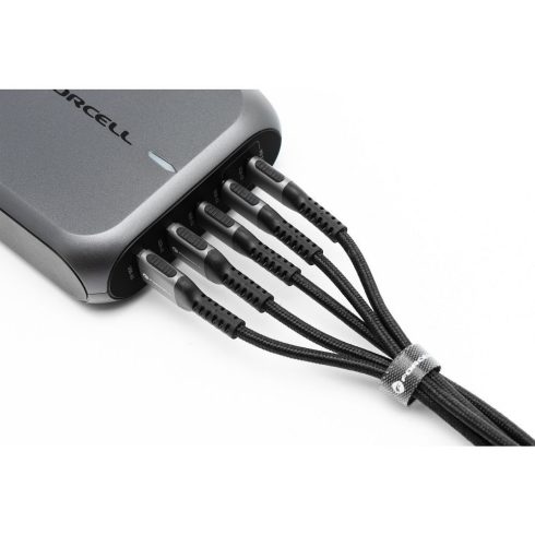 Cable USB A to USB C Forcell F-Energy QC4.0 3A 66W Cafule 3 m C256 black