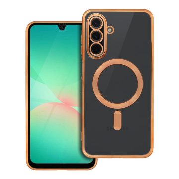   Case for Samsung A26 Electro Mag Cover compatible with MagSafe gold
