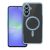 Case for Samsung A36 Electro Mag Cover compatible with MagSafe blue