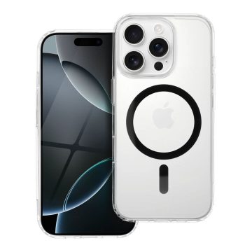   Case for iPhone 11 Drop Glue Colorful Ring Mag Cover compatible with MagSafe black